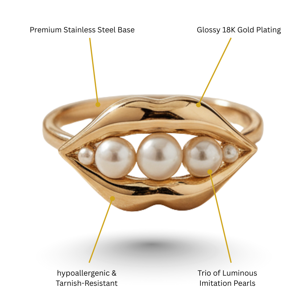 IVORAE Pearl Sculpt Ring